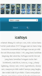 Mobile Screenshot of icaltoys.com